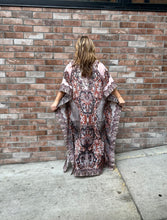 Load image into Gallery viewer, Maxi kaftan vintage pink

