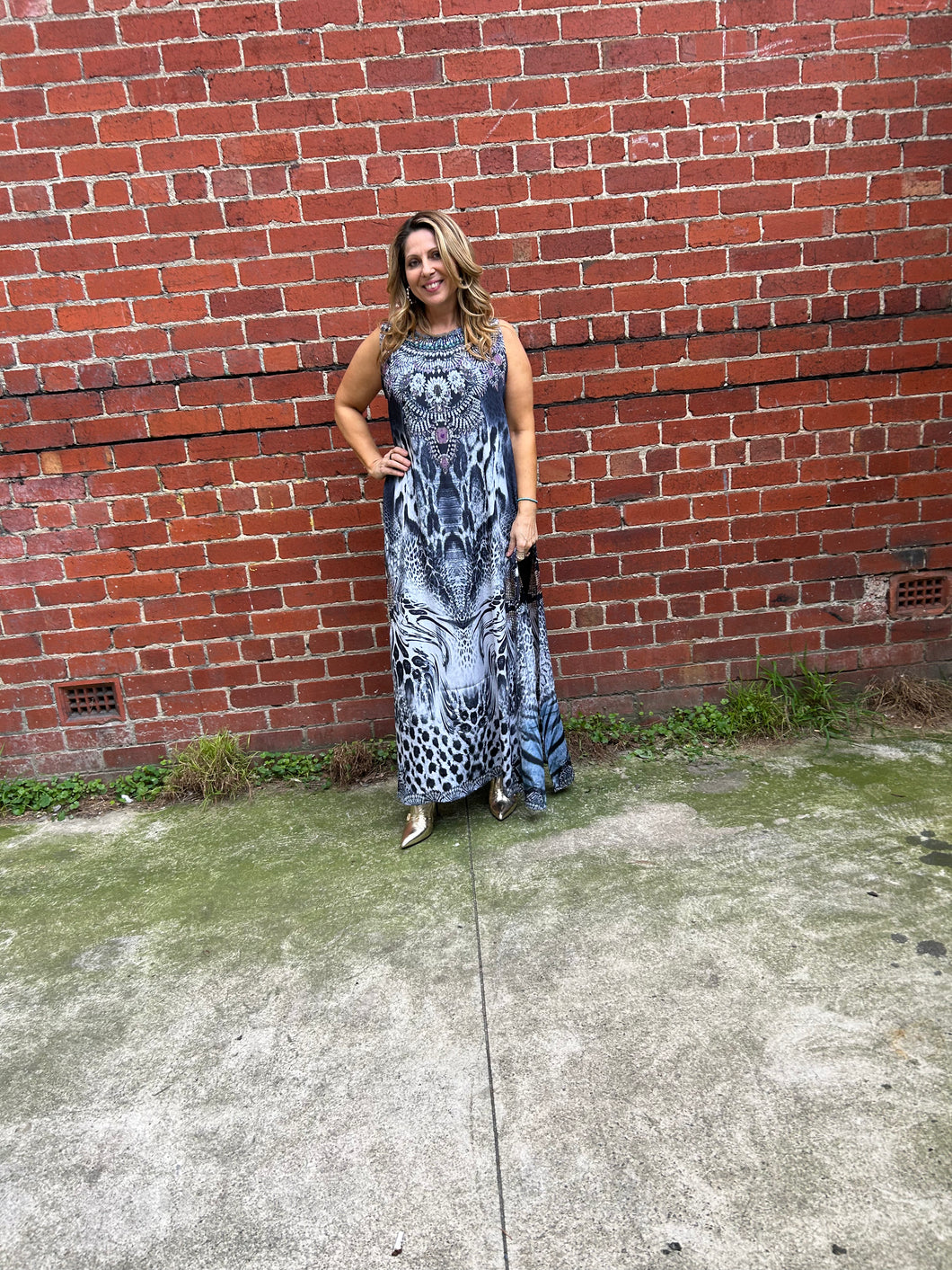 Split Long Tunic & Palazzo Pant