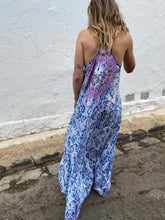 Load image into Gallery viewer, Glazier Snake T-Back Dress

