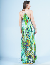 Load image into Gallery viewer, T-Back Dress- Deep Amazon
