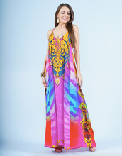 Load image into Gallery viewer, T-Back Dress- Pink Tigress
